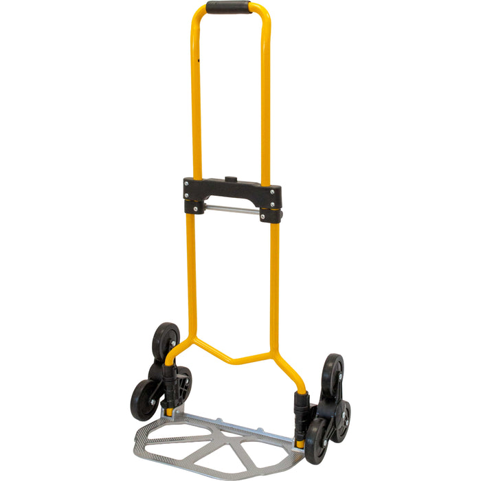CARRELLO 3RUOTE IN ALLUMINIO SALVASPAZIO PER SCALE( campione senza scatola)