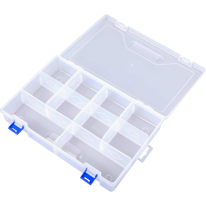 SCATOLA ORGANIZER CON DIVISORI IN PLASTICA 30X20X6