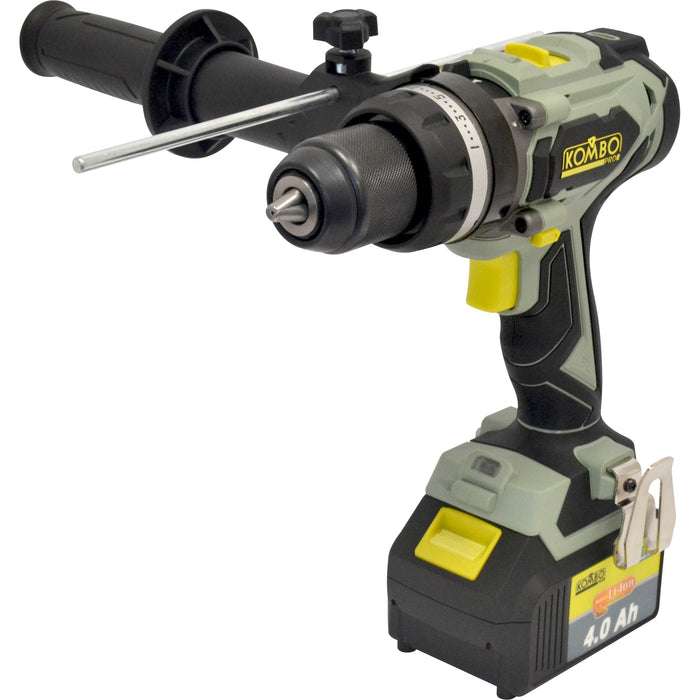 TRAPANO A PERCUSSIONE BRUSHLESS 100NM KOMBOPRO 20V