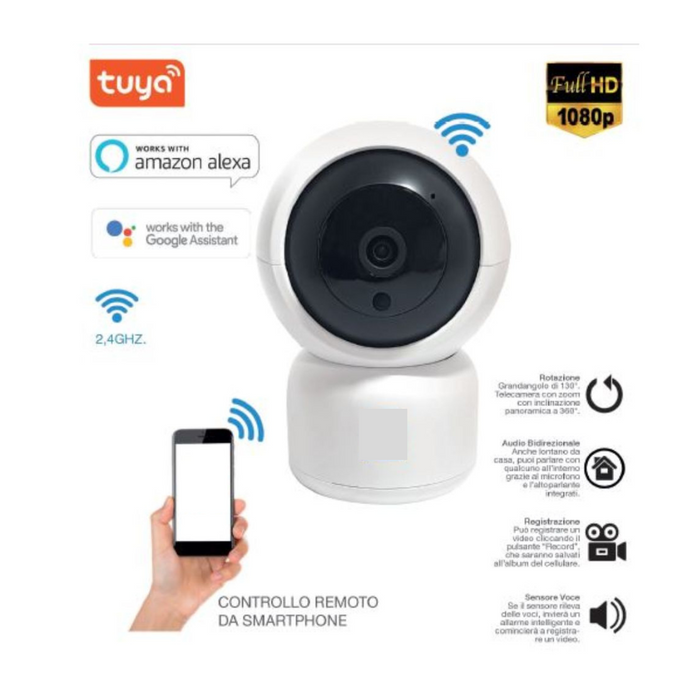 Telecamera Smart 2 Mega Pixels 1080 - GBT924 (24262367)