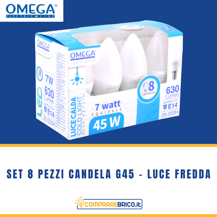 Lampadine Candela G45 LD841F (24261422)