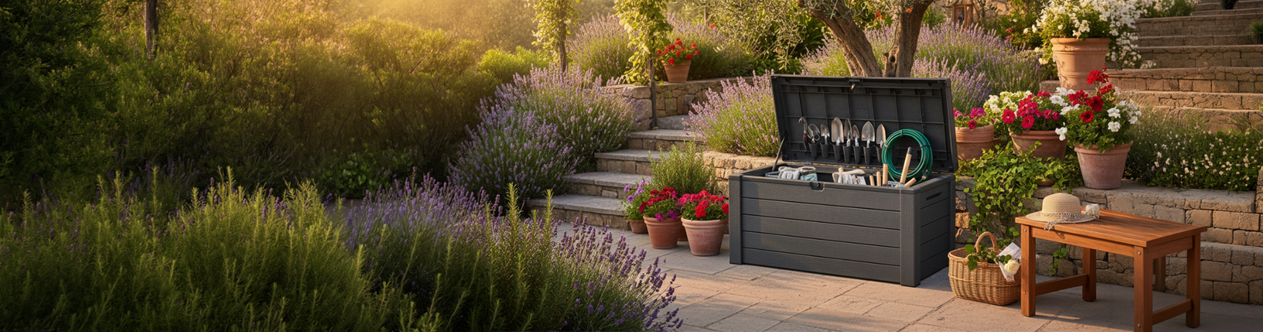 Baule Contenitore da giardino: non solo Contenitore da Esterno. 5 usi creativi che non ti aspetti