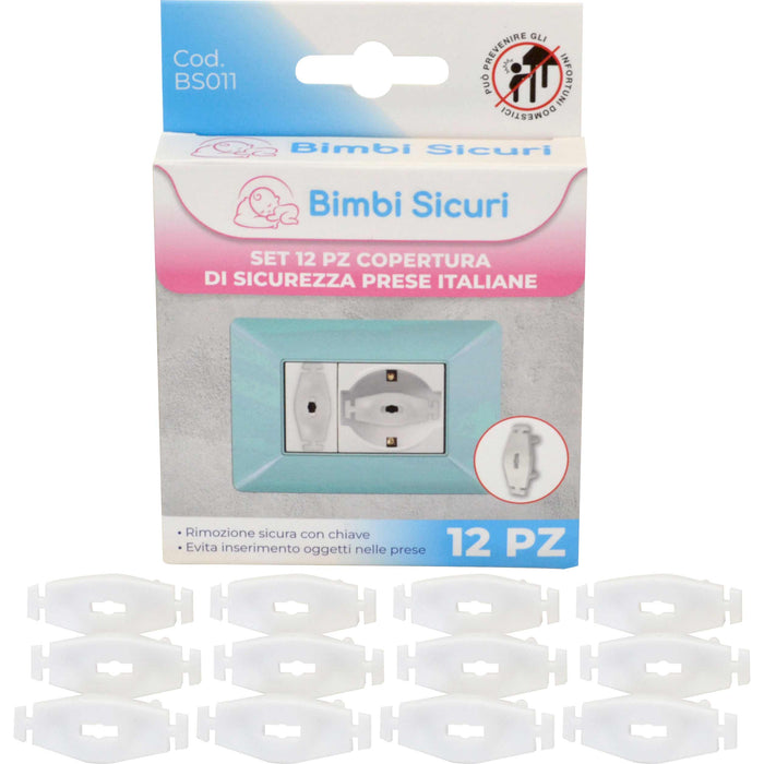 Chicco Safe Copripresa Antiscossa 10A, 10 Pezzi - Protezione Elettrica Chicco Safe Copripresa Antiscossa 10A, 10 Pezzi - Protezione Elettrica