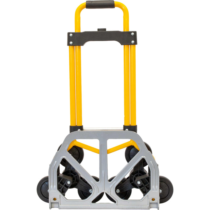 CARRELLO 3RUOTE IN ALLUMINIO SALVASPAZIO PER SCALE( campione senza scatola)