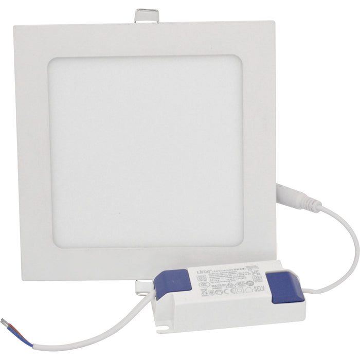 MINI PANNELLO SQUARE LED HSO 12W 1080Lm 6000°K 220/240V  DIMENSIONI mm.175X175,