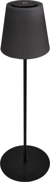 LAMPADA DA TERRA 3W 310LM RICARICABILE USB NERA
