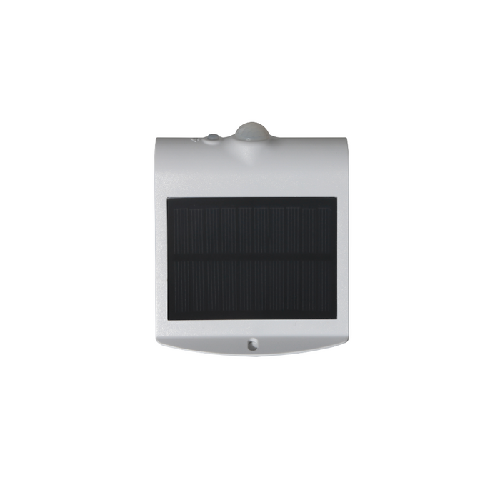 Applique ad energia solare colore bianco da 1,5w smd2835 220lm 4000k ip65