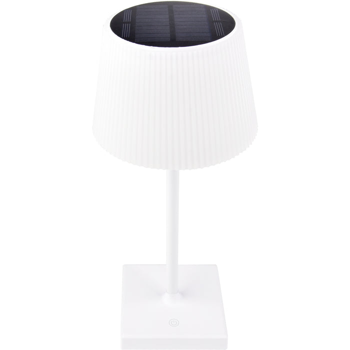 Lampada da tavolo solare LED senza fili per esterni Vanir Lampada da tavolo solare LED senza fili per esterni Vanir