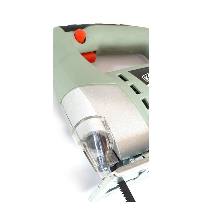 Seghetto alternativo 550W VONROC. Angolo di taglio regolabile da -45° a Seghetto alternativo 550W VONROC. Angolo di taglio regolabile da -45° a